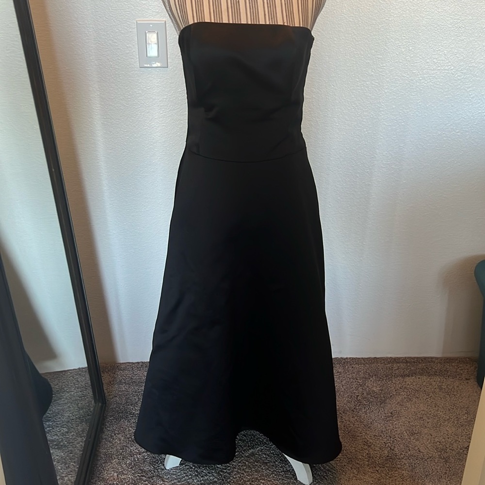 Black Strapless Dress